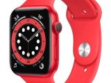     Apple Watch Series 6 (40mm) (Product) Red Alüminyum Kasa ve Spor Kordon Akıllı Saat