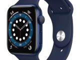     Apple Watch Series 6 (40mm) Mavi Alüminyum Kasa ve Spor Kordon Akıllı Saat