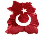 Doğal Kuzu Türk Bayrağı